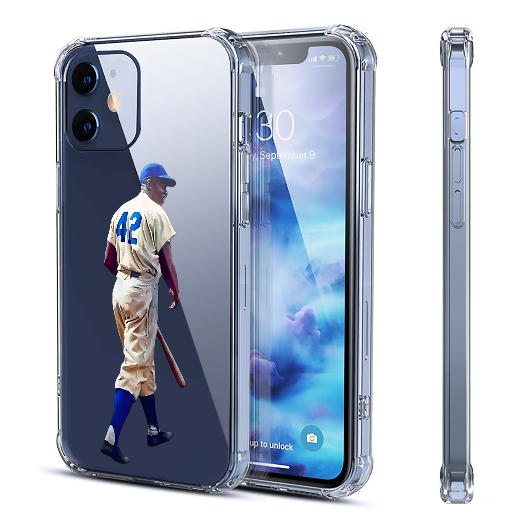  Clear IPhone 12 Case – Soft TPU With UV Print – Enhanced Drop Protection, Precise Fit, Anti-Fingerprint, Customizable Design, Scratch-Resistant, Yellow-Resistant